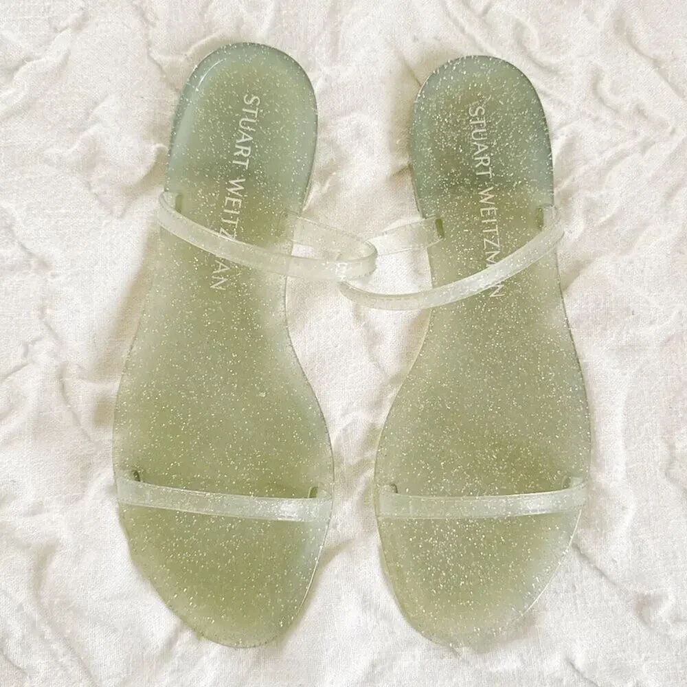 Stuart Weitzman Sawyer Slide Size 9 New $110